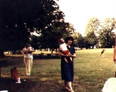 Ruth Bennett McDougal Dorrough; Penn Yan Manor Nursing home picnic